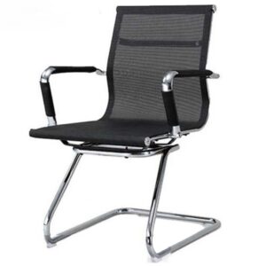 SLEEK NETTED VISITOR CHAIR